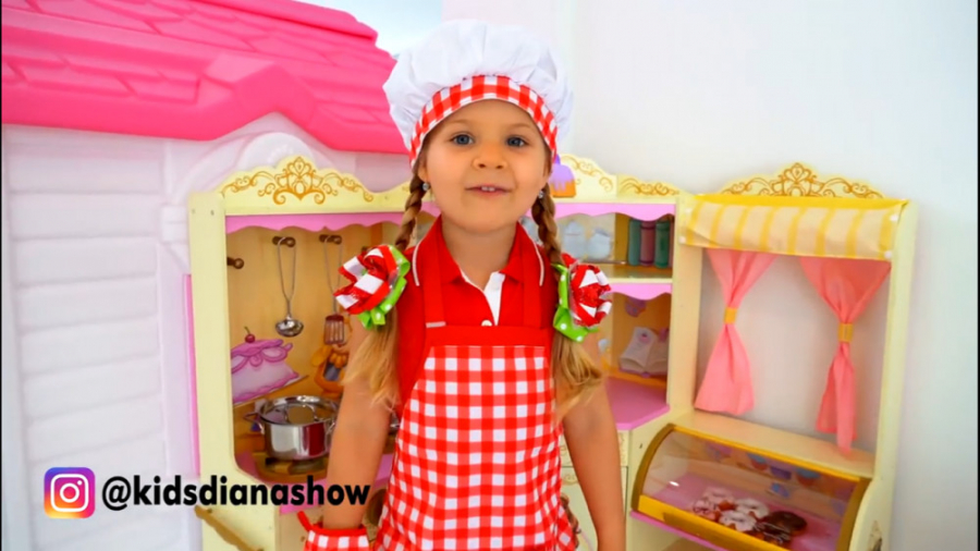 دیانا و اسباب بازی ها - آشپزی کردن پرنسس دیانا